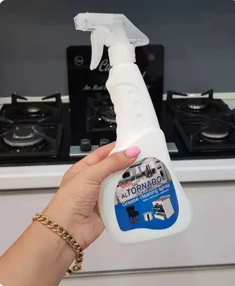 چربی زدای اصلی تورنادو|مواد شوینده و دستمال کاغذی|اندیشه, اندیشه فاز ۱|دیوار