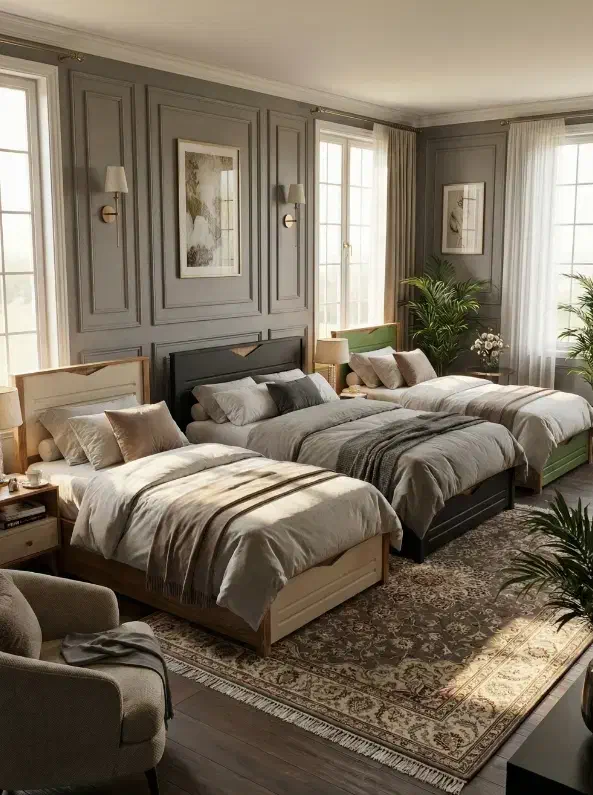 سرویس خواب و تخت seven|تخت و سرویس خواب|گرگان, |دیوار