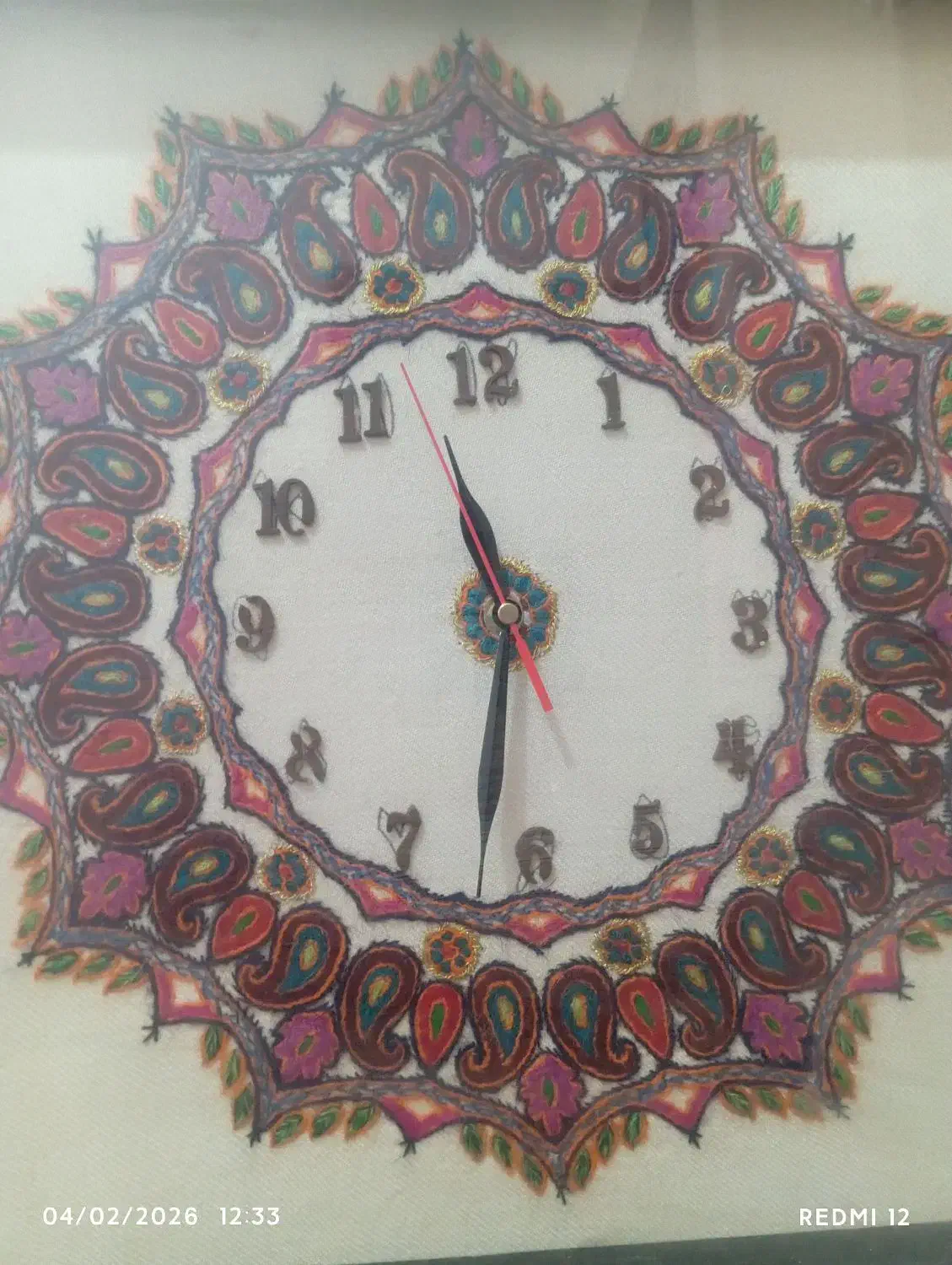 پته ساعت|ساعت دیواری و تزئینی|سیرجان, |دیوار