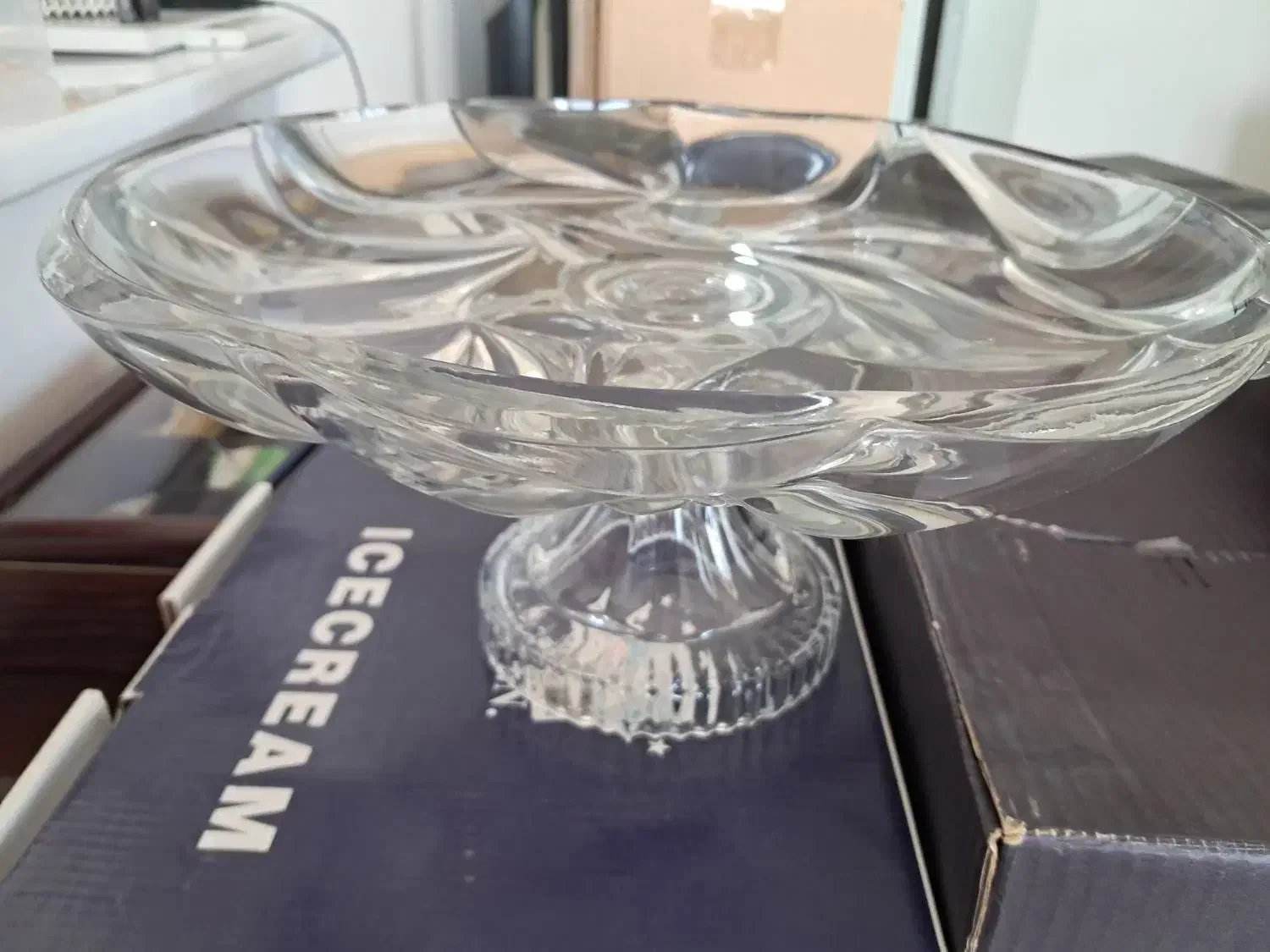 دیس میوه خوری کریستال|ظروف سرو و پذیرایی|دزفول, |دیوار