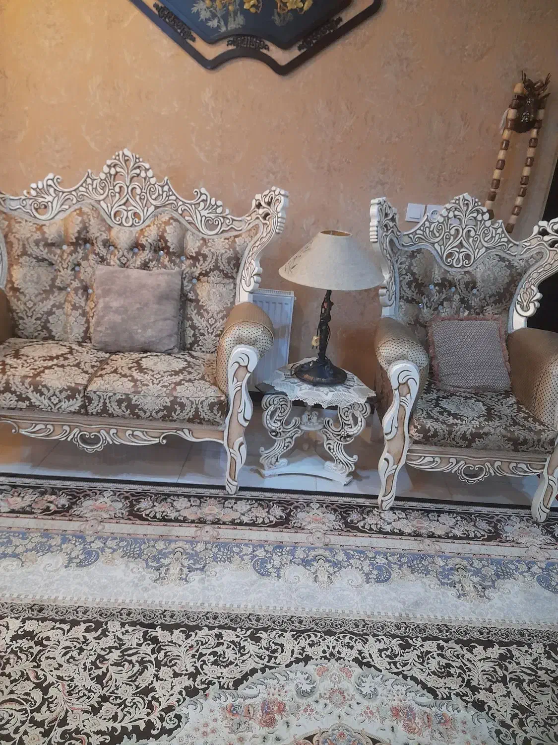 مبل ۷نفره|مبلمان خانگی و میز عسلی|ساری, |دیوار