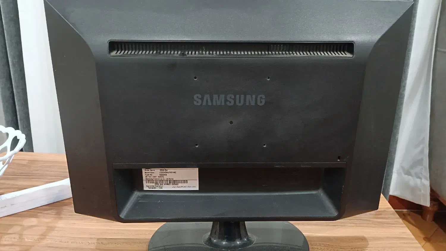 مانیتور 24اینچ سامسونگ|قطعات و لوازم جانبی رایانه|فومن, |دیوار