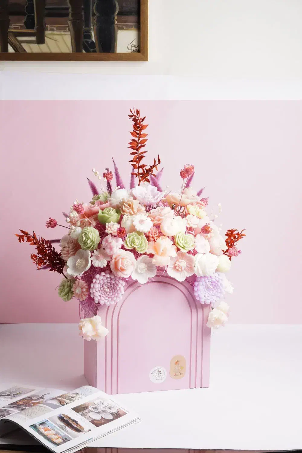 گل شمع باکس گل عروسی ختم|گل و گیاه طبیعی|تهران, سردارجنگل|دیوار