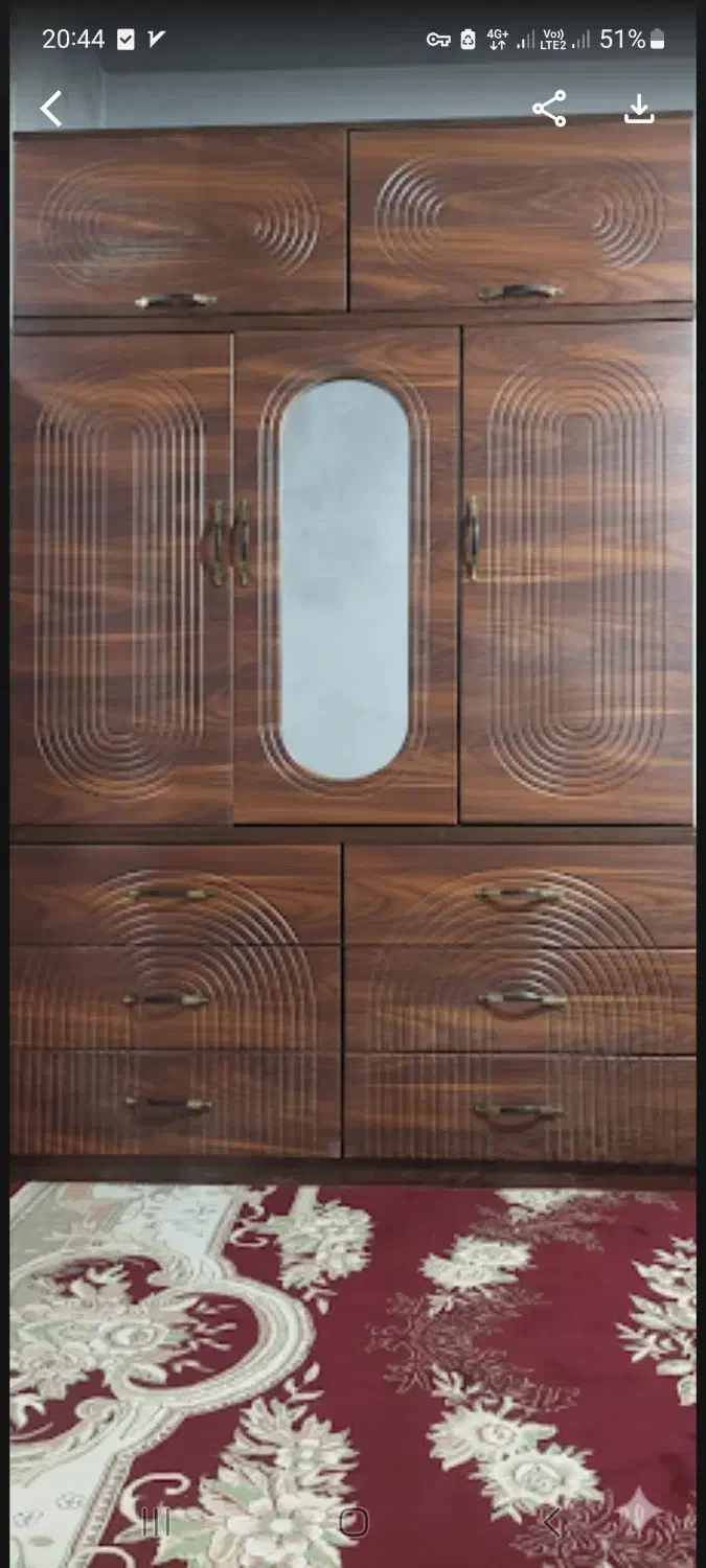 کمدلباس سه تیکه|جاکفشی، کمد، دراور|پیشوا, |دیوار