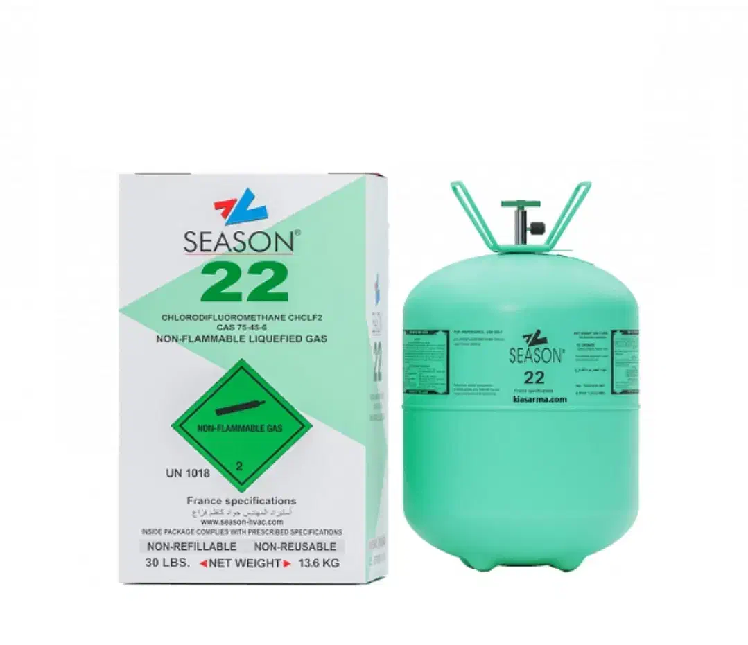 گاز کولرگازی r22سیزن|کولر گازی و فن‌کوئل|قم, چهل درخت‎|دیوار