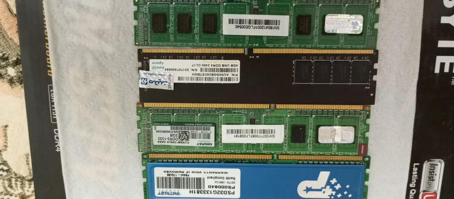 رم کامپیوتر|قطعات و لوازم جانبی رایانه|زابل, |دیوار