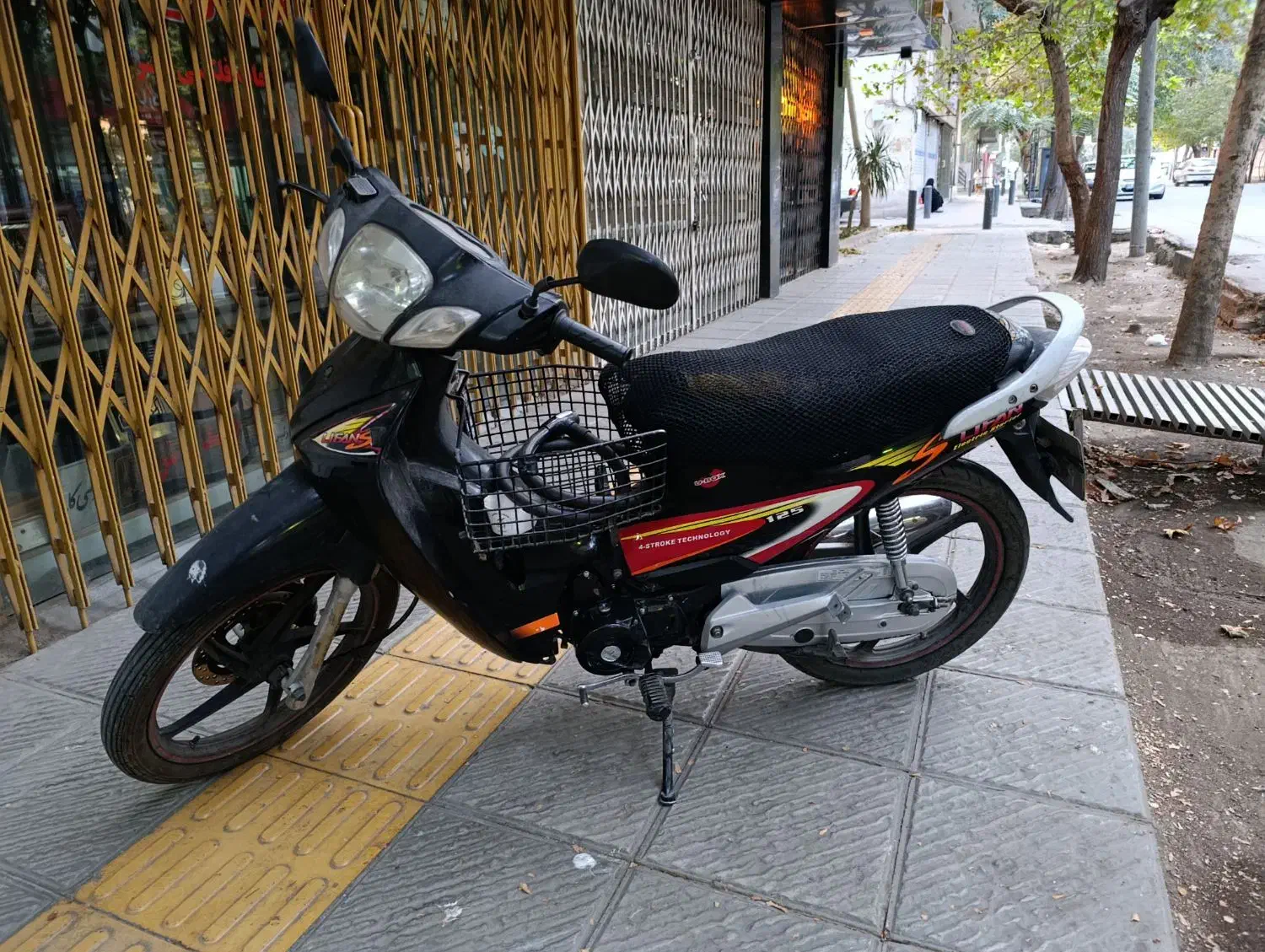 موتور بی کلاج لیفان مدل ۹۵ مناسب|موتورسیکلت|اصفهان, خواجو|دیوار