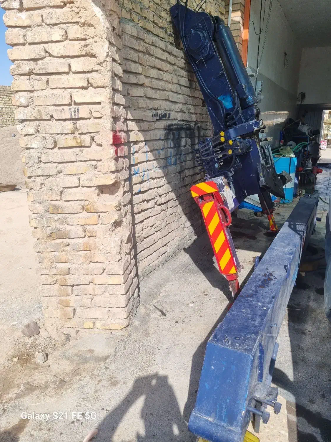 فروش چرثقیل۳تن مدل ۳۷۰ تادانو درجه یک در مببد|خودرو سنگین|میبد, |دیوار