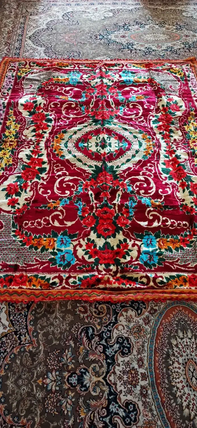 روتختی روفرشی مخمل قدیمی|سرویس روتختی|میبد, |دیوار