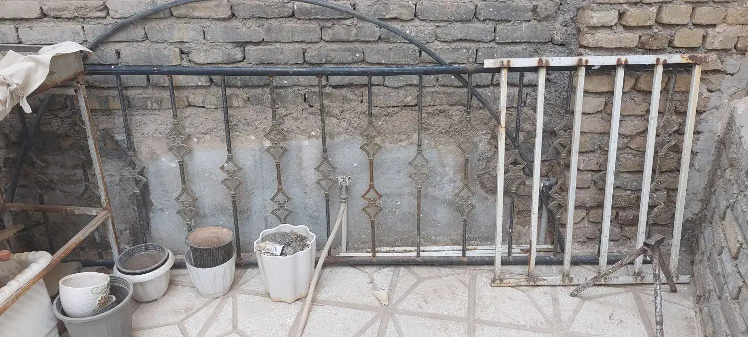 نرده فلزی رنگ داره آماده نصب|مصالح و تجهیزات ساختمان|سبزوار, همت|دیوار