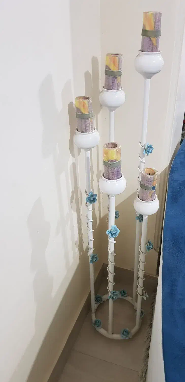 لوستر، دیوار کوب، جا شمعی پایه بلند|لوستر و چراغ آویز|تهران, دستغیب|دیوار