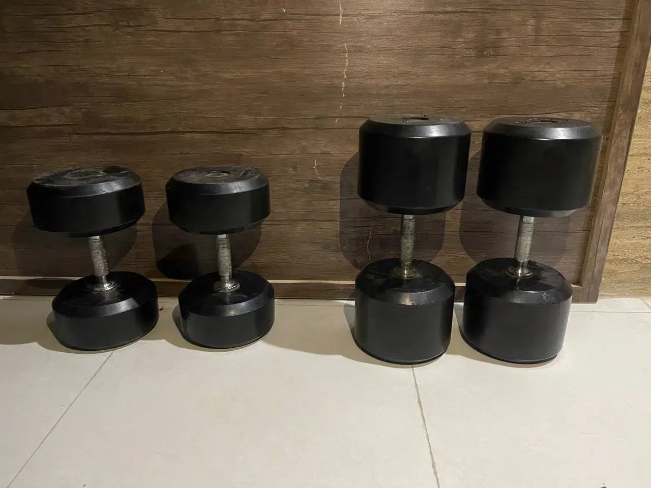 دمبل سنگین.برند ایوانکو.۶۰ و ۱۰۰ کیلویی|تجهیزات ورزشی|تهران, کاج|دیوار