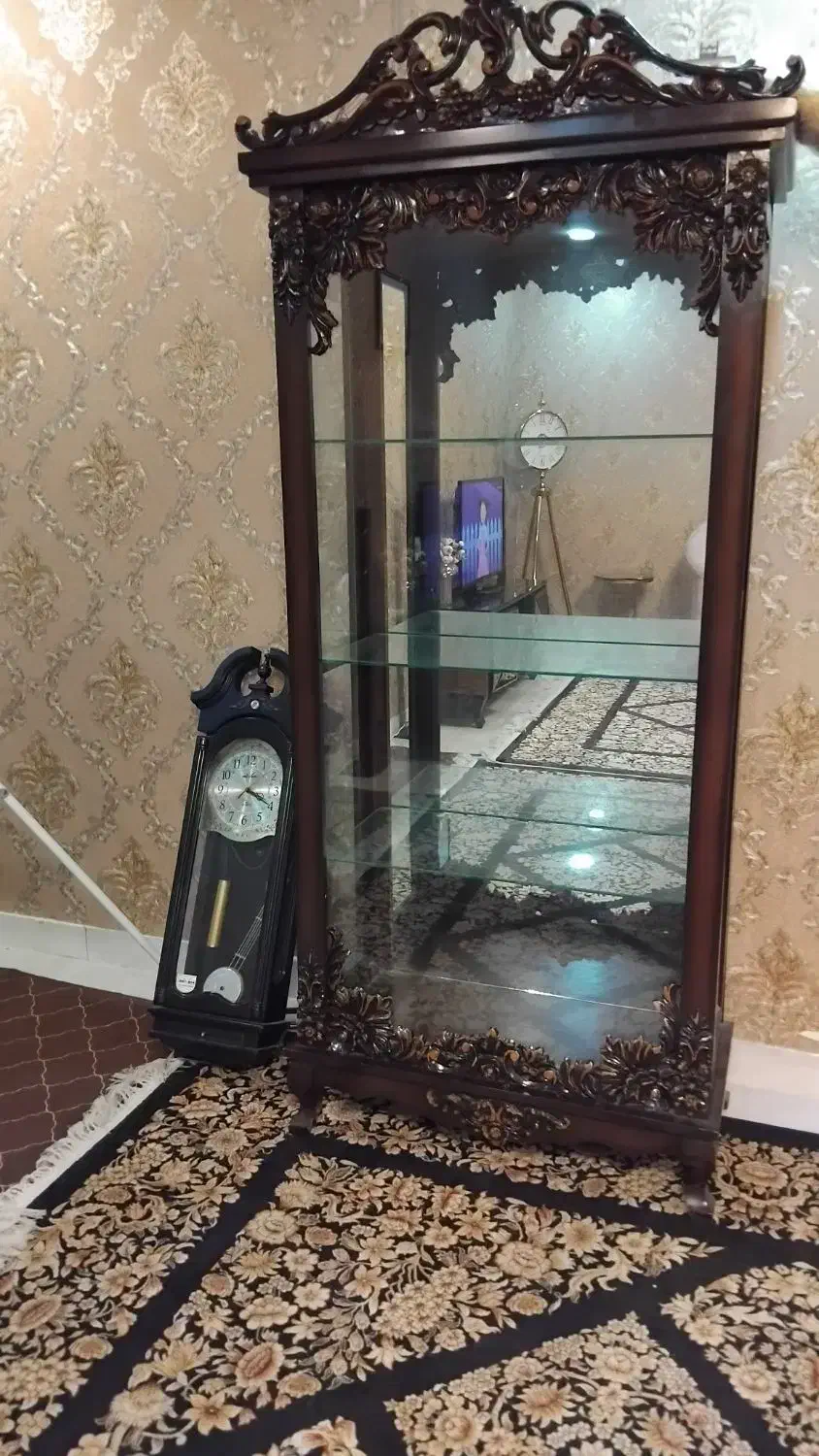 ویترین چوبی|بوفه، ویترین، کنسول|لاهیجان, گلستان|دیوار