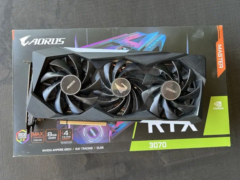 Gigabyte RTX3070 Aorus Master|قطعات و لوازم جانبی رایانه|تهران, دزاشیب|دیوار