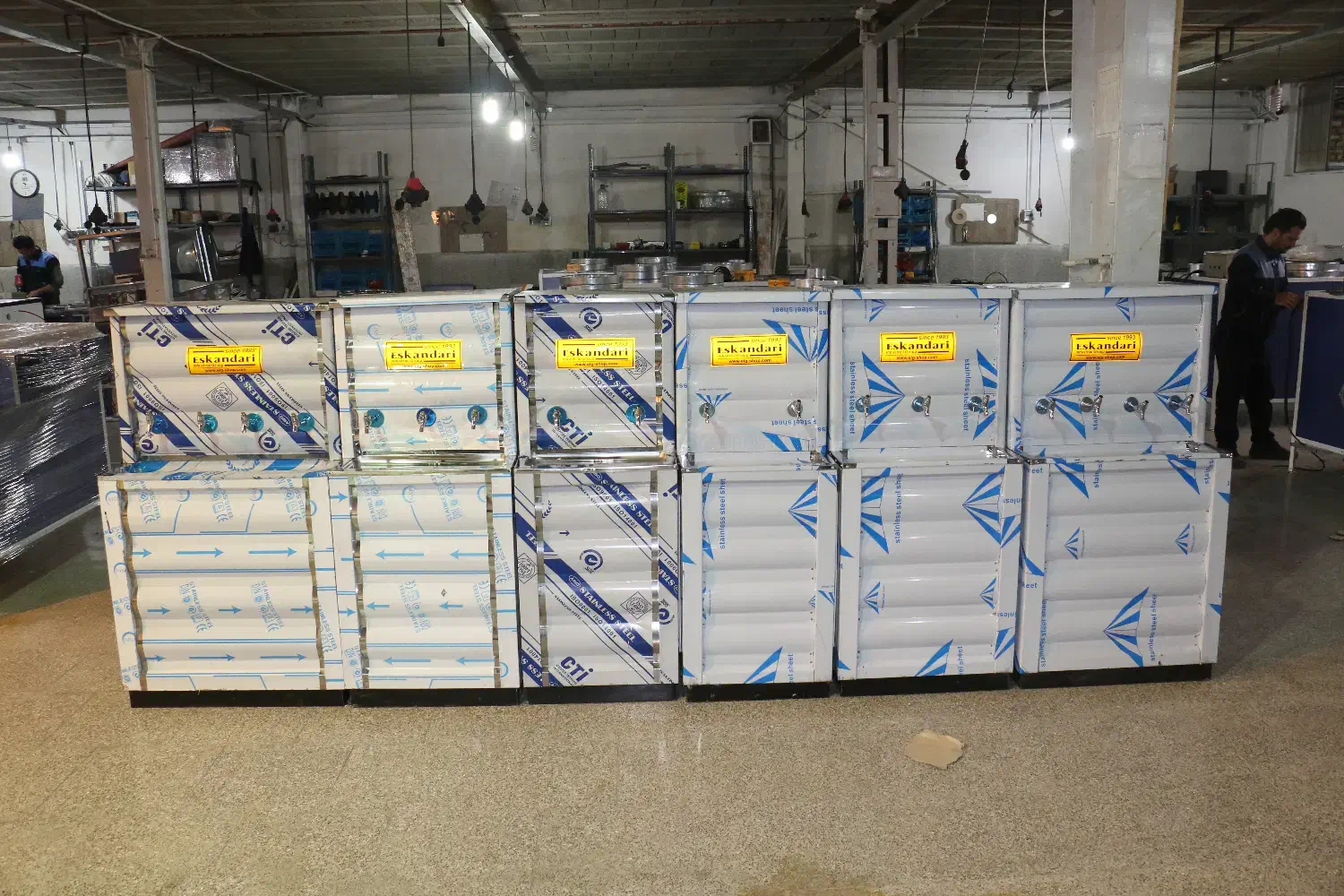 آب سرد کن آبسردکن سردکن دو شیر استیل مدارس مساجد|آب‌سردکن و تصفیه آب|ارومیه, |دیوار