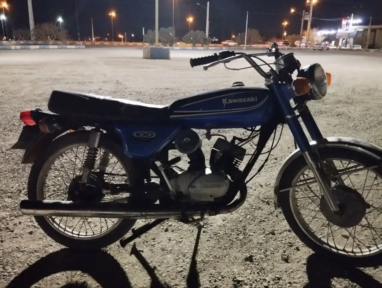 کاوازاکی 100پنج دنده|موتورسیکلت|اردکان, |دیوار