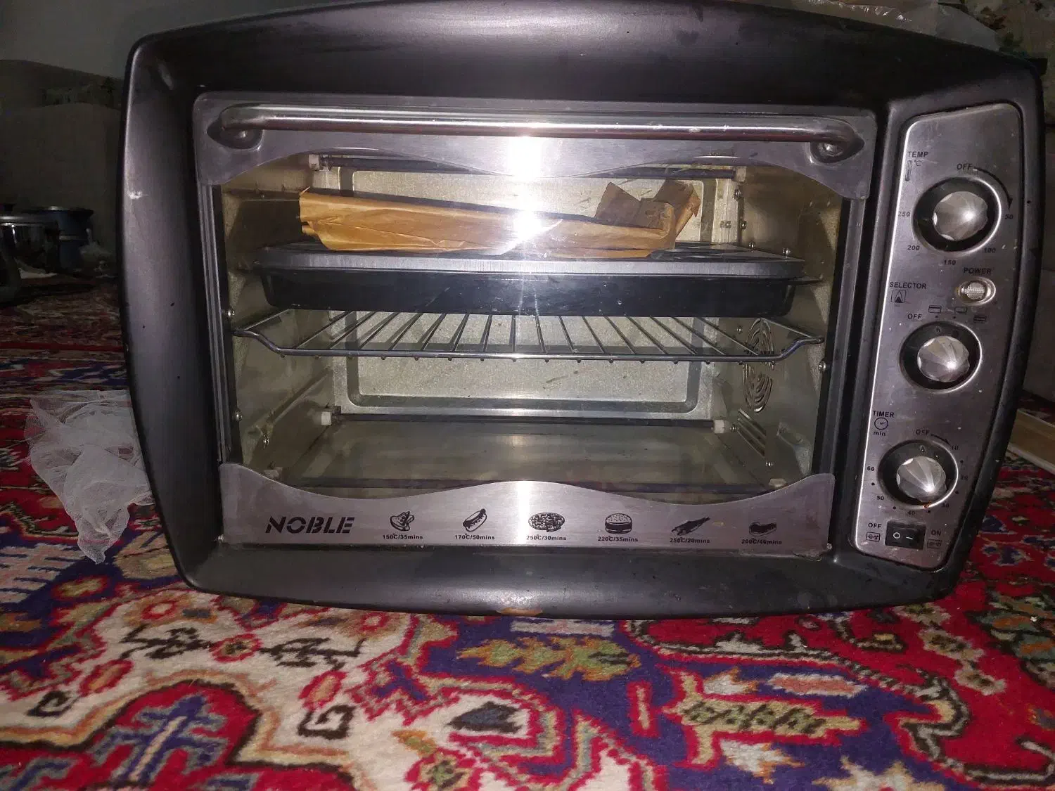 فر رومیزی نوبل|اجاق گاز و لوازم برقی پخت‌وپز|ارومیه, |دیوار