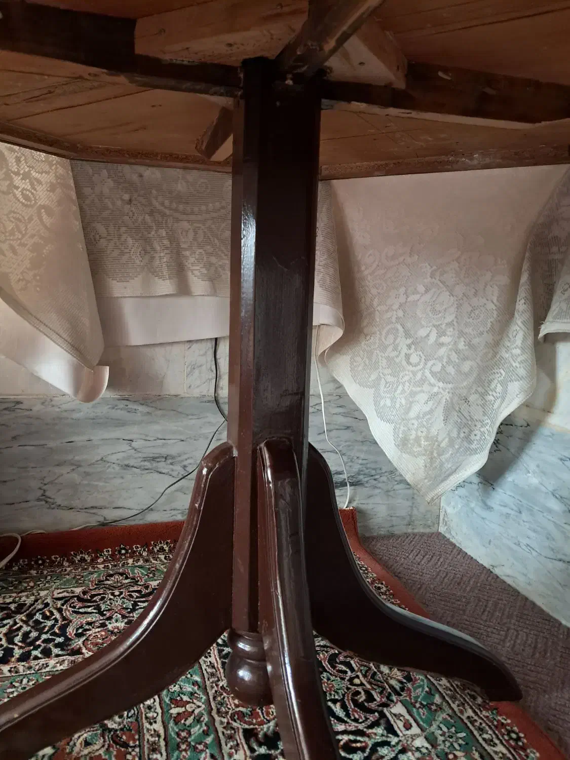 میزچوبی|میز و صندلی غذاخوری|قم, زنبیل آباد|دیوار