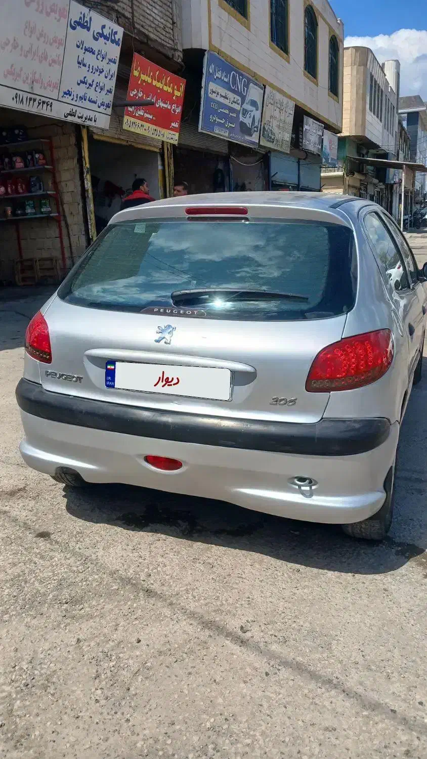 ۲۰۶|خودرو سواری و وانت|کرمانشاه, |دیوار