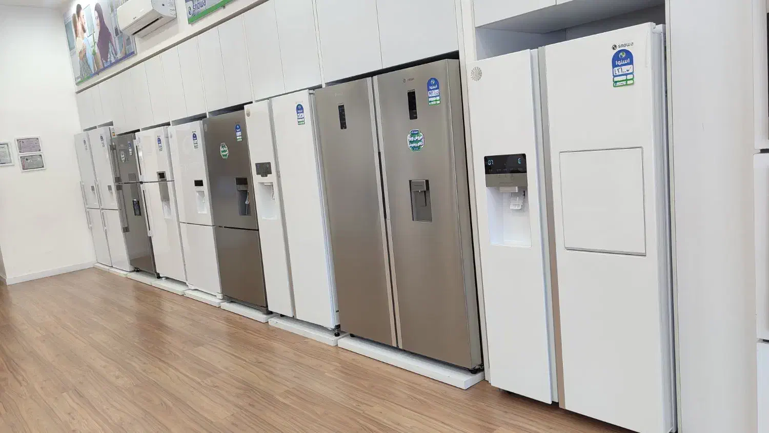 یخچال دوقلوی اسنوا|یخچال و فریزر|آبیک, |دیوار