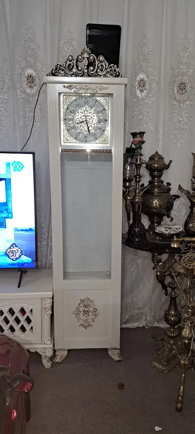 ساعت ایستاده در حدنو(چوبی)|مبلمان خانگی و میز عسلی|همدان, |دیوار