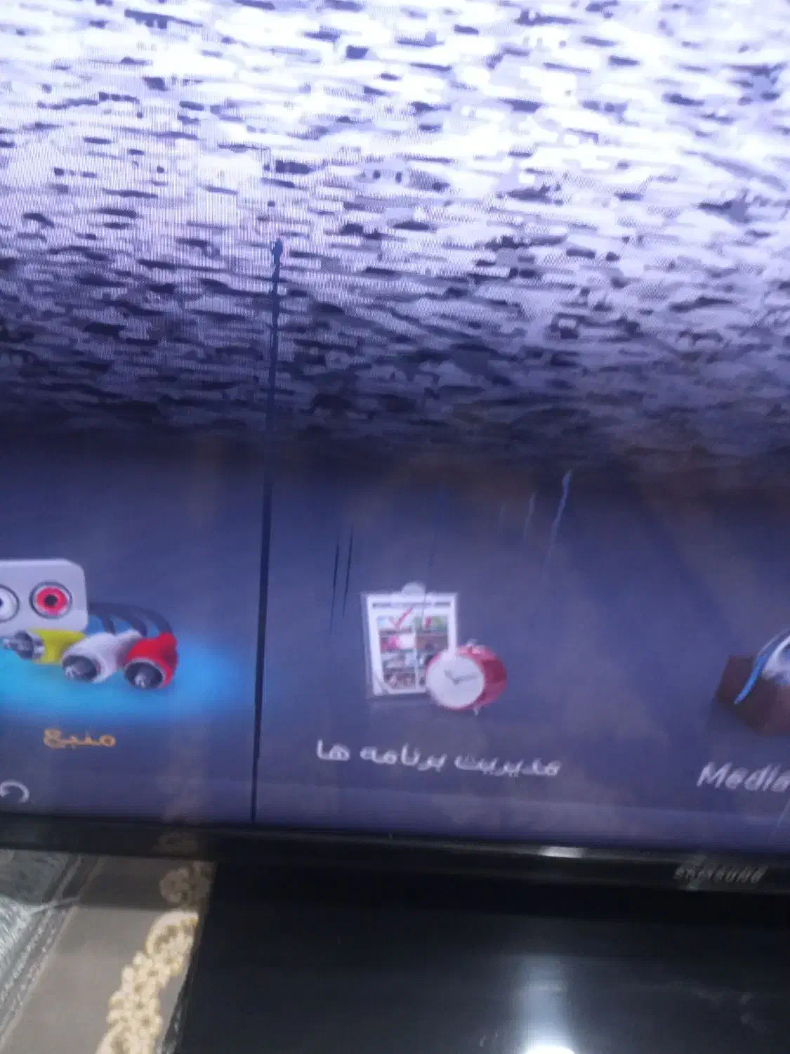 تلوزیون 42 سامسونگ|تلویزیون و پروژکتور|ابهر, |دیوار