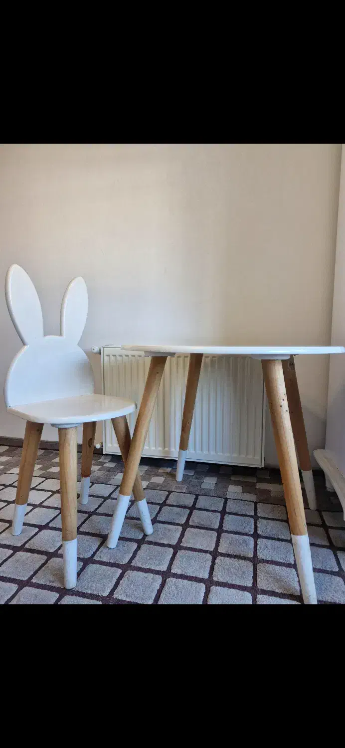 میز و صندلی کودک|تخت و صندلی بچه|نور, |دیوار