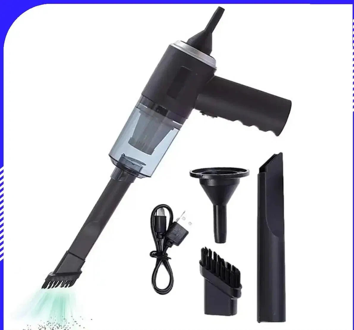 مینی جارو شارژی خودرو قدرتمند|جاروبرقی، جارو شارژی، بخارشو|شیراز, تندگویان|دیوار