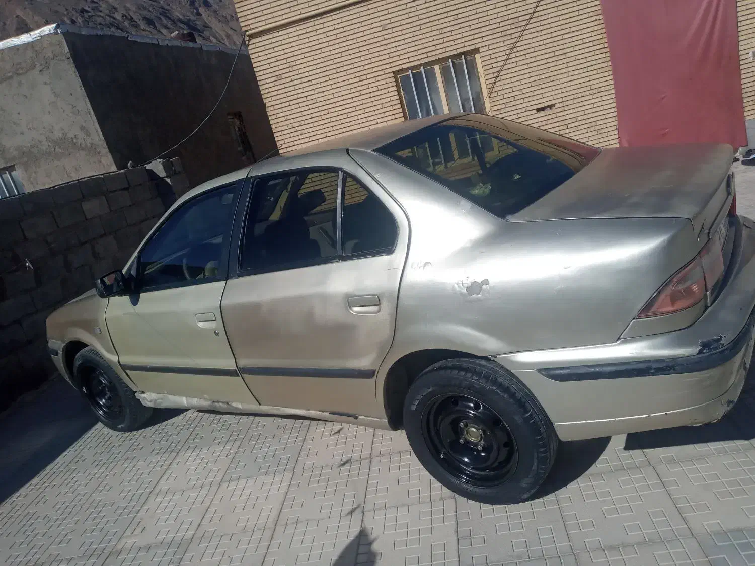 سمند مدل ۸۴رنگ بژ|خودرو سواری و وانت|دهبکری, |دیوار