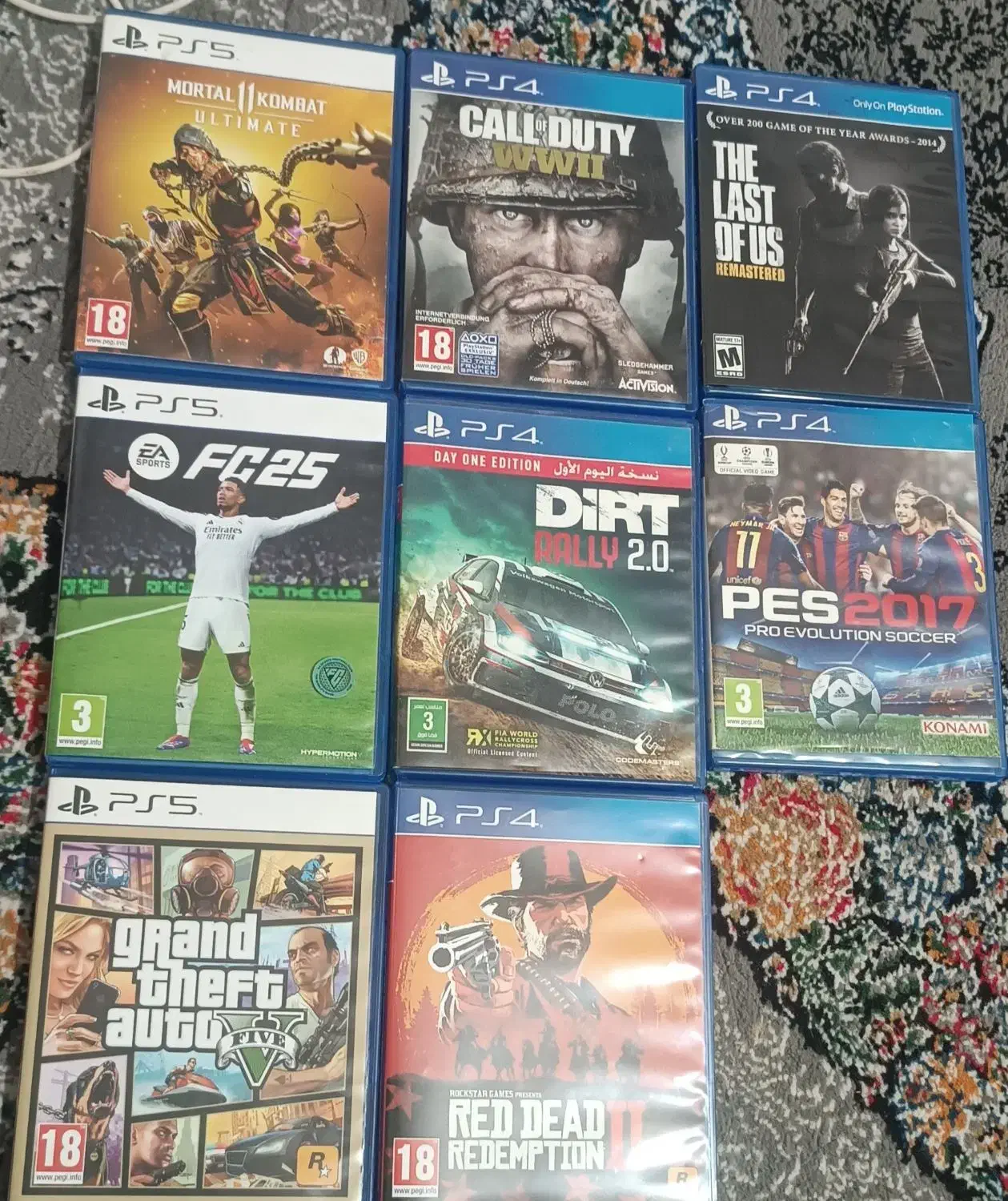 fc25 rdr2 gta v|کنسول، بازی ویدئویی و آنلاین|گرگان, |دیوار