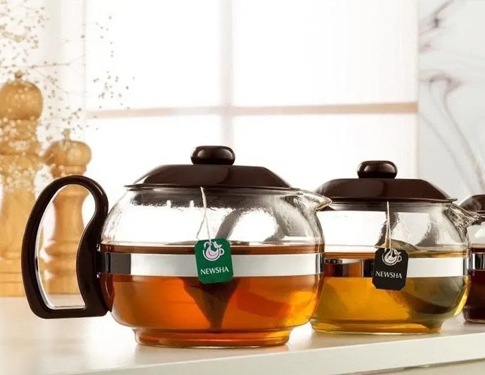 قوری پیرکس.چینی.استیل.مس.آلومینیم|قوری، کتری، قهوهساز دستی|ساوه, |دیوار