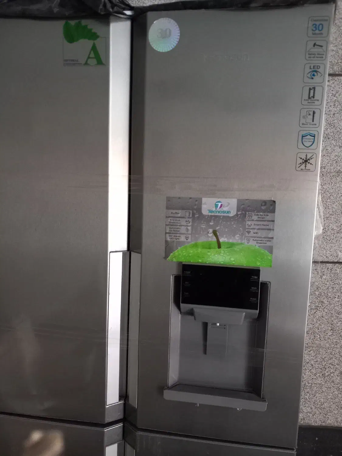 یخچال ساید تکنو سان در حد|یخچال و فریزر|کاشان, شریعتی|دیوار