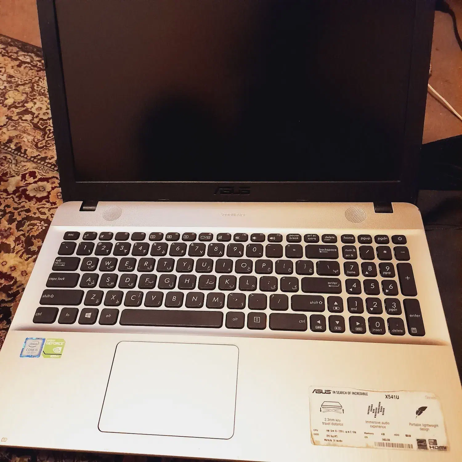 لپتاب asus|رایانه همراه|رشت, دیلمان|دیوار