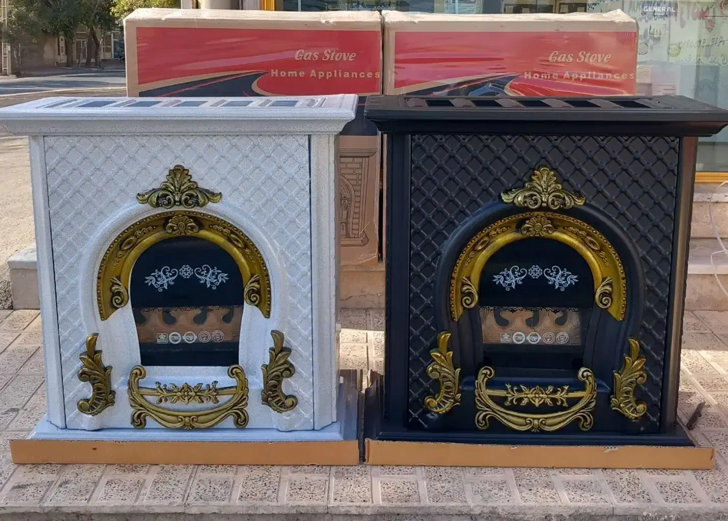 بخاری گازی شومینه ۲۴۰۰۰هزار با۲سال گارانتی|بخاری، هیتر، شومینه|تهران, تهرانپارس غربی|دیوار