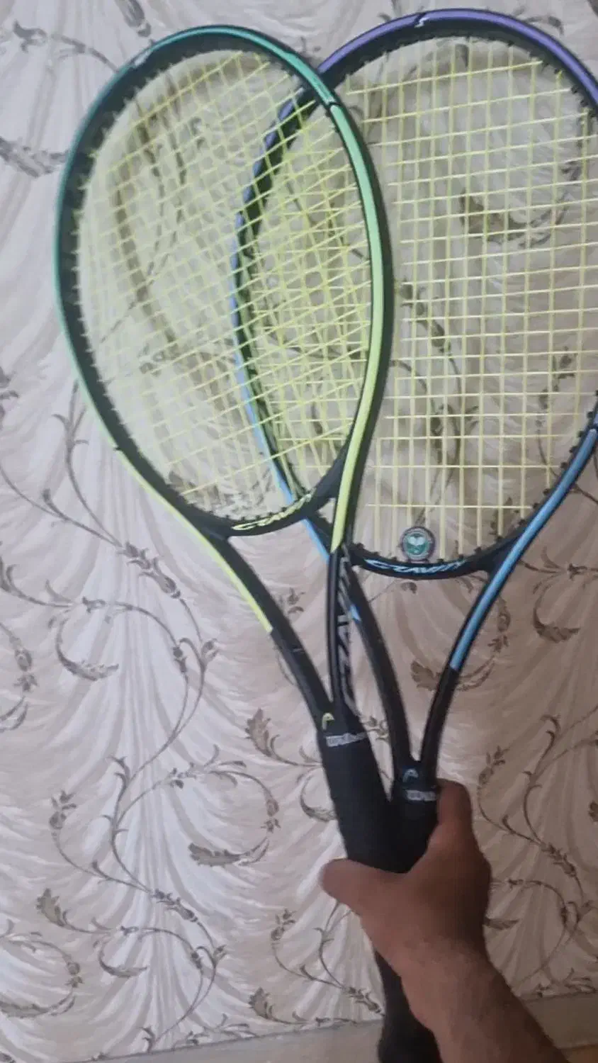 دو عدد راکت تنیس هد head  نو نو|ورزشهای توپی|شیراز, ارم|دیوار