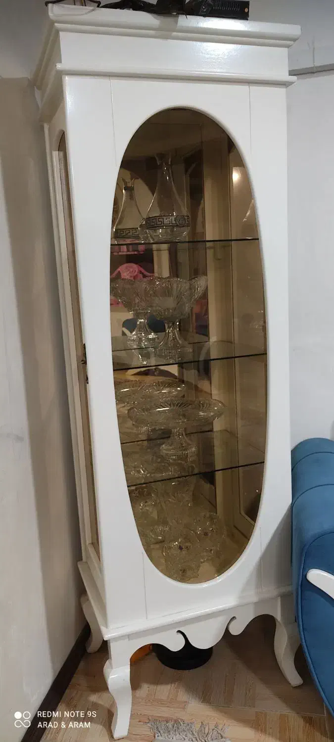 بوفه در حد نو با چوب مرغوب|بوفه، ویترین، کنسول|گنبد کاووس, |دیوار