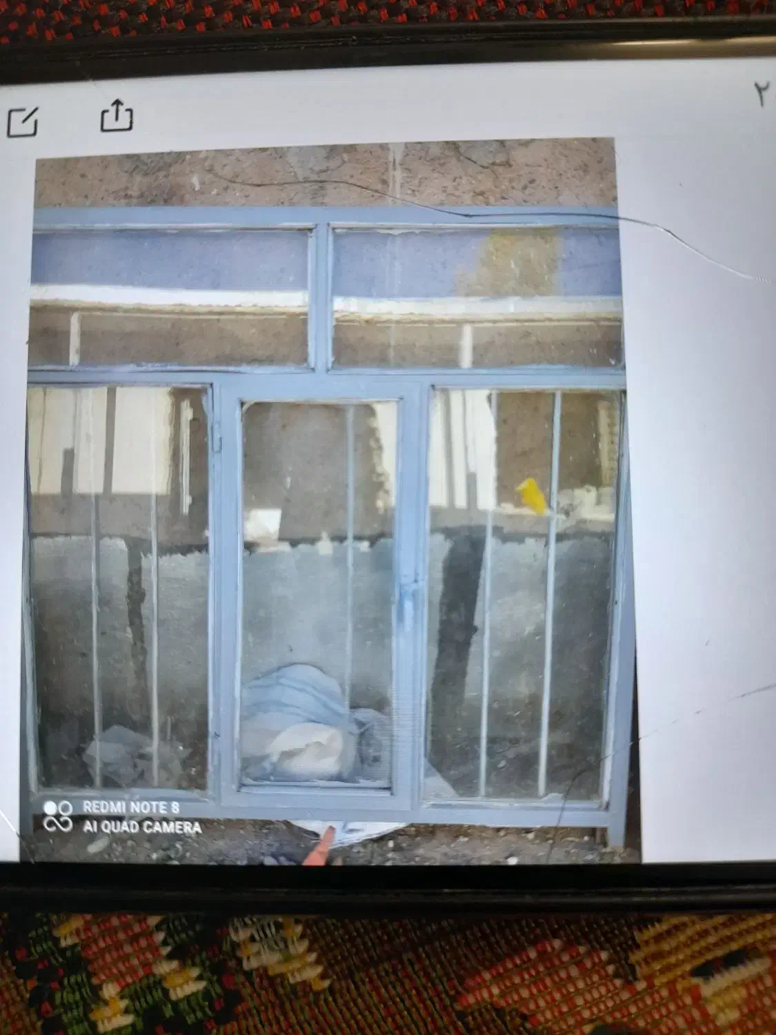 دو پنجره و یک درب آهنی به فروش میرسد|مصالح و تجهیزات ساختمان|زنجان, |دیوار