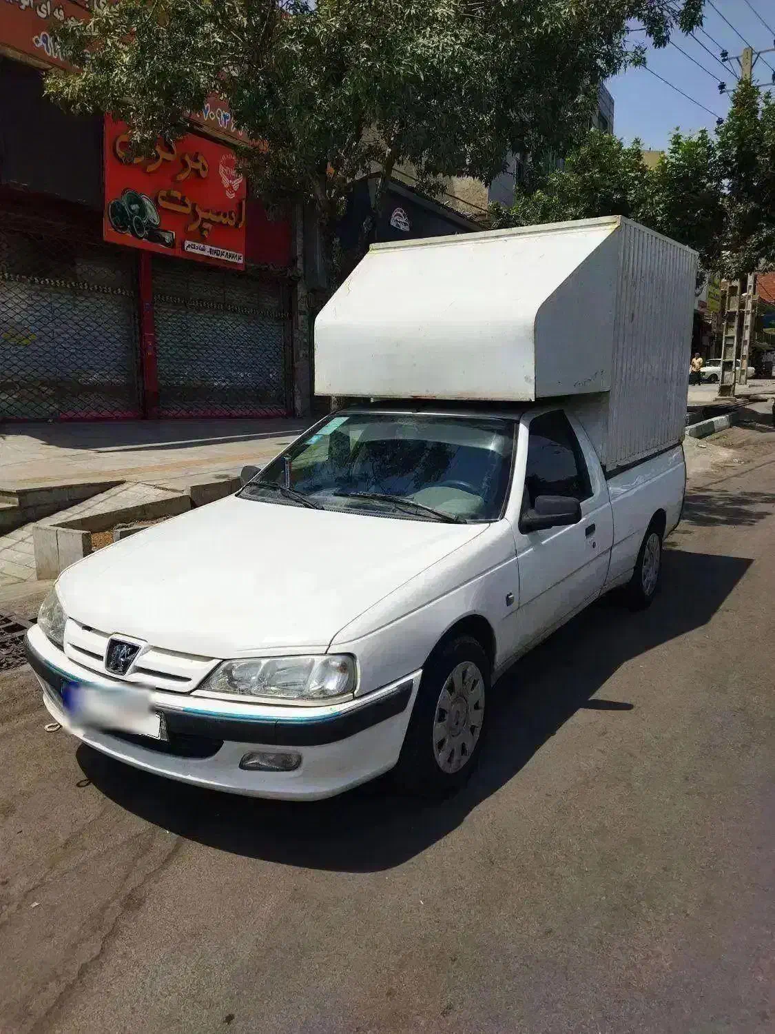 وانت آریسان 1 آخر 96 با باربند فلزی|خودرو سواری و وانت|بومهن, |دیوار