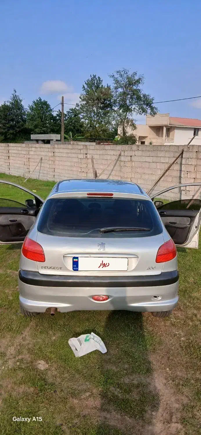 پژو 206 تیپ 2|خودرو سواری و وانت|لاهیجان, رجایی|دیوار