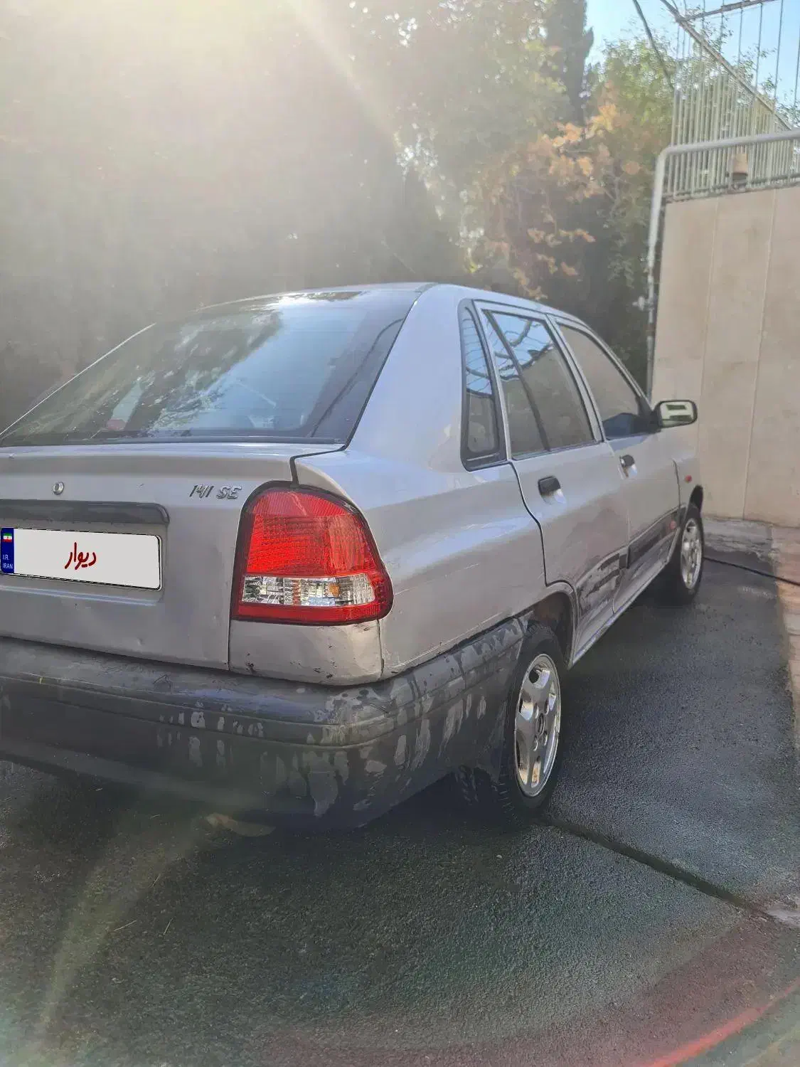 پراید ۱۴۱ نقره ای مدل ۹۴|خودرو سواری و وانت|اصفهان, خواجه عمید|دیوار