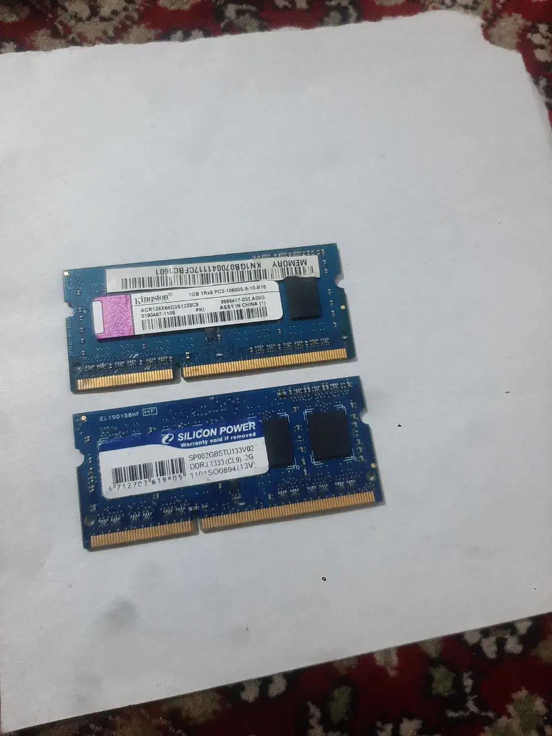 رم لب تاب ومکبوک|قطعات و لوازم جانبی رایانه|کرمان, |دیوار