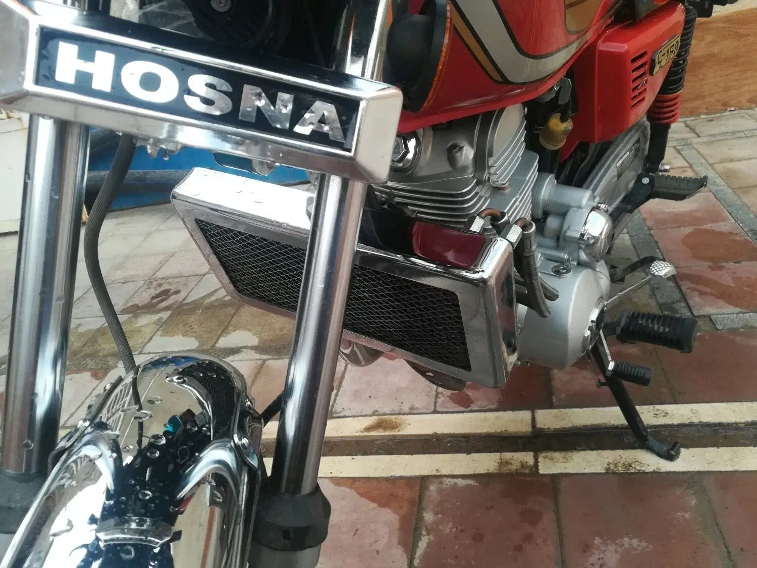 موتور حسنی 200 رادیات و کاربرات کارخانه|موتورسیکلت|رفسنجان, |دیوار