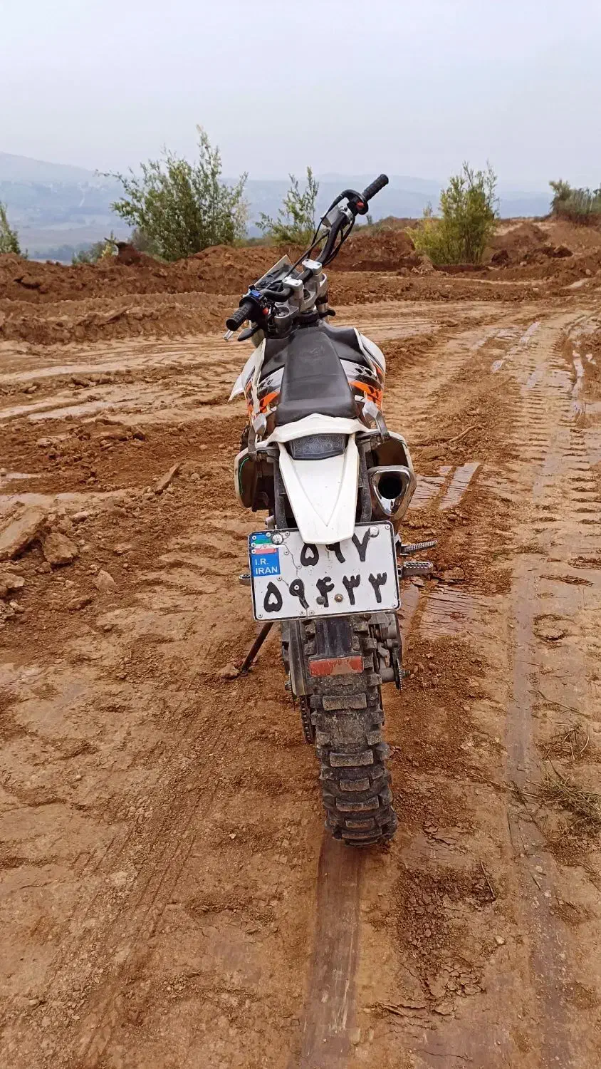 تریل ۲۵۰ فلات طرح ktm|موتورسیکلت|گرگان, |دیوار