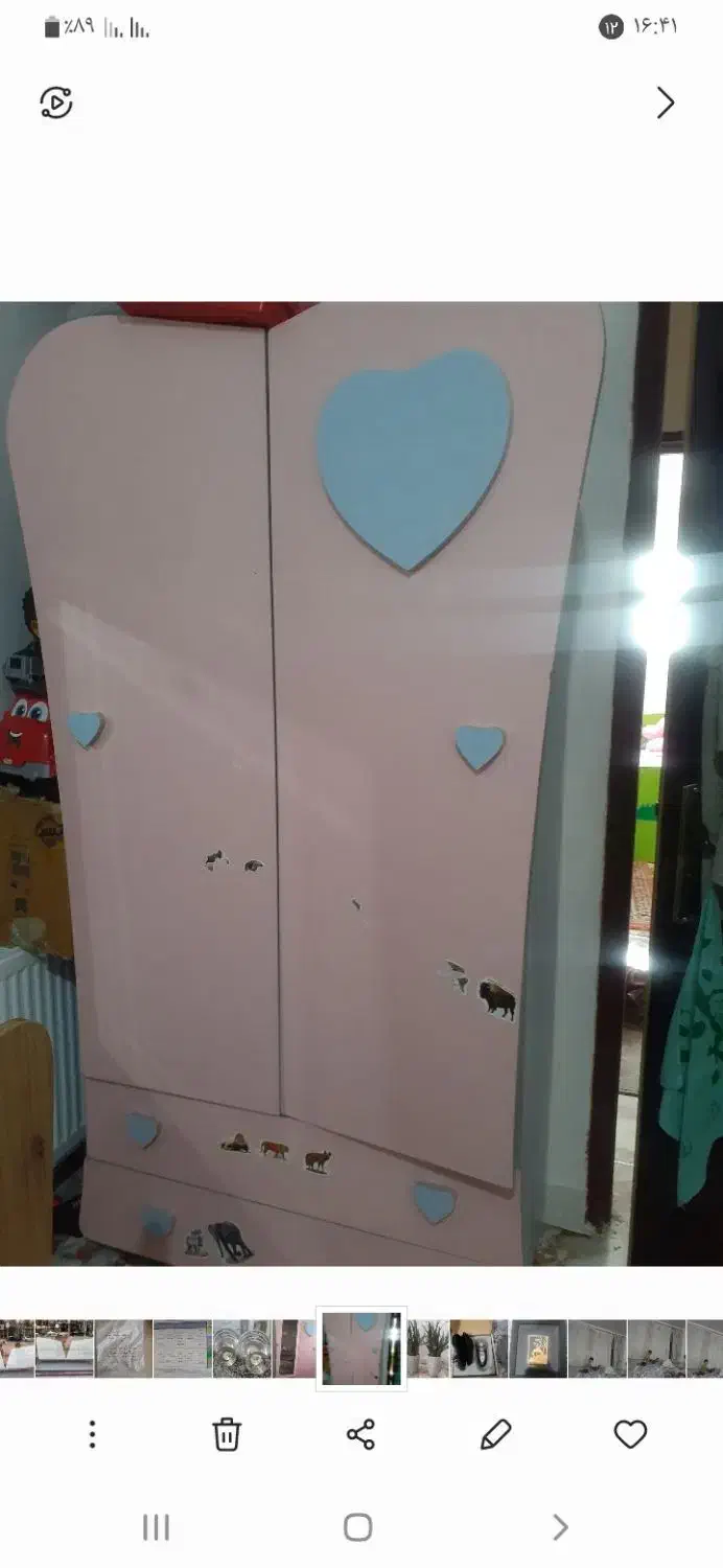 کمدوتخت خواب سالم|جاکفشی، کمد، دراور|اردبیل, |دیوار