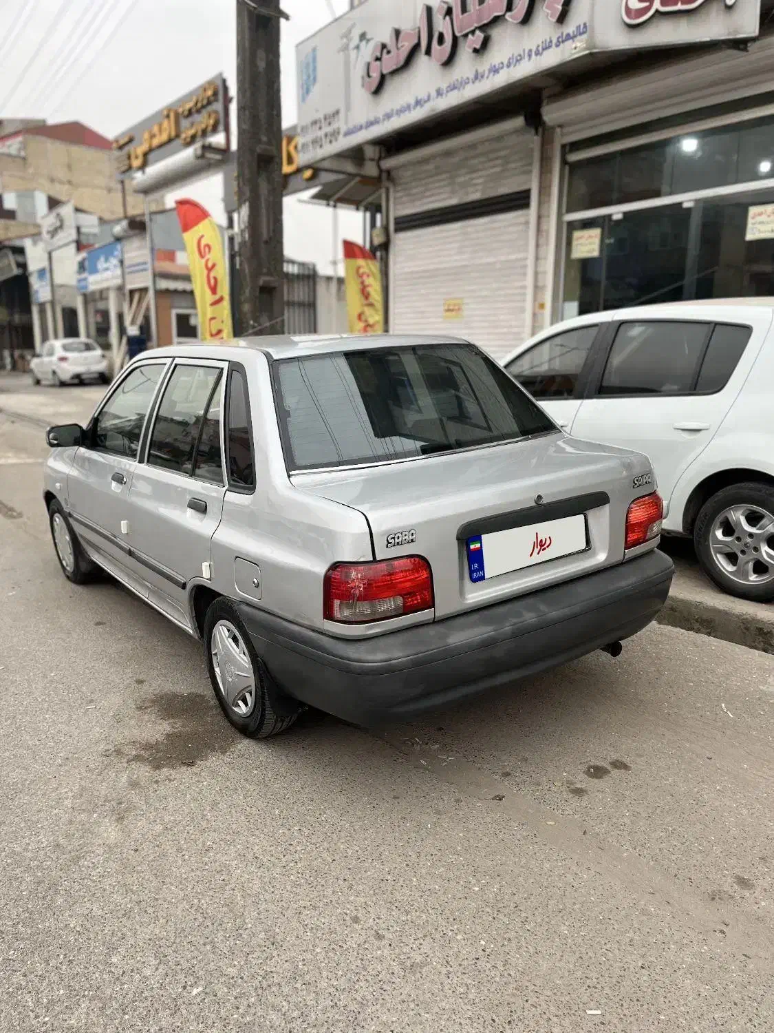 پراید مدل 88نقره ای دوگانه فابریک|خودرو سواری و وانت|رشت, انصاری|دیوار