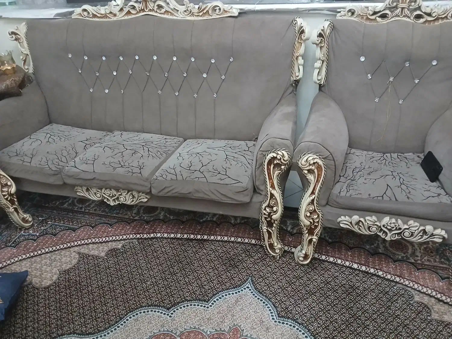 مبل ۷ نفره کارکرد|مبلمان خانگی و میز عسلی|تهران, مولوی|دیوار