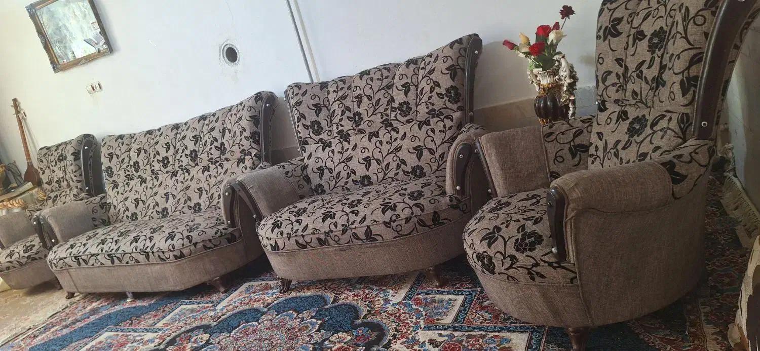 مبل هفت نفره|مبلمان خانگی و میز عسلی|بردسکن, |دیوار