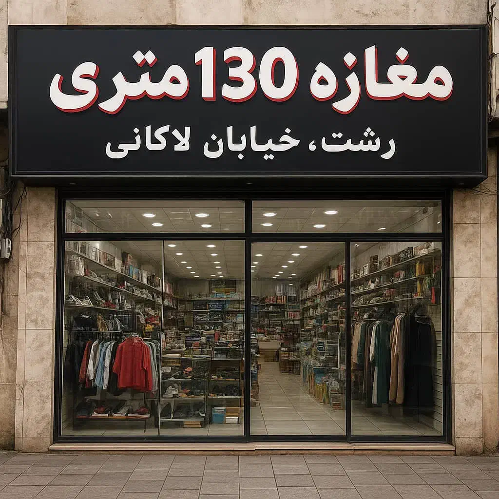 اجاره مغازه ۱۳۰ متری بر اصلی لاکانی|اجارهٔ مغازه و غرفه|رشت, لاکانی|دیوار