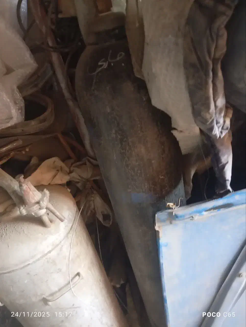 کپسول هوا و جرثقیل|ابزارآلات|مشهد, توس (بلوار توس)|دیوار