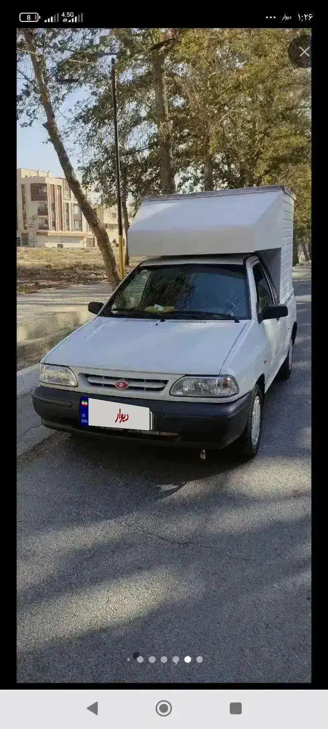 پراید وانت 1400مسقف|خودرو سواری و وانت|همدان, |دیوار